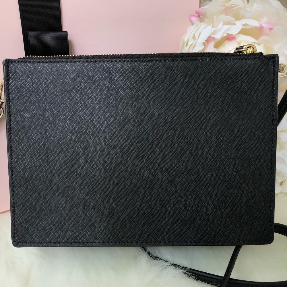 Kate Spade ♠️ NWT Black Convertible Crossbody Bag - Picture 3 of 8